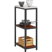vidaXL Keukenplankeenheid HATTEM Roestig 30 x 50 x 92 cm Staal