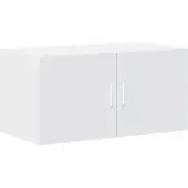 vidaXL Wandkast 80x42,5x40 cm bewerkt hout wit