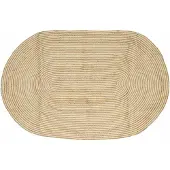 vidaXL Vloerkleden Natuurlijk en Wit 152 x 245 cm Jute