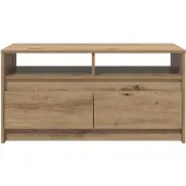 vidaXL Salontafel Ambachtelijk Eiken 90 x 50 x 45 cm Bewerkt hout