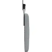 vidaXL Hangend hoofdbord Lichtgrijs Stof