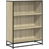 vidaXL Boekenkast 80,5x35x107,5 cm bewerkt hout sonoma eikenkleurig