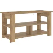 vidaXL TV-stand 100 x 40 x 50 cm Artisan Eiken