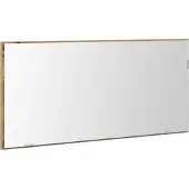 vidaXL Spiegel artisanaal eikenkleurig 80 x 37 cm