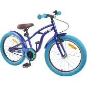 vidaXL Kinderfiets 20 Inch voor 6-11 jaar oud Donkerblauw