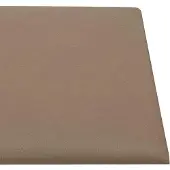 vidaXL Wanddecoratie panelen, 12 stuks, 90 x 15 cm, cappuccino, stof