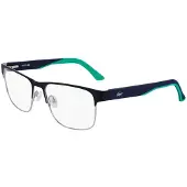 Lacoste L2291 56/17/140 NAVY BLUE bril voor mannen van metaal L2291