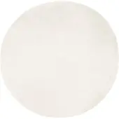 vidaXL Tapijt van imitatie schapenvacht TAFALLA Wit Ø 200 cm Polyester