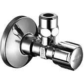 Kirchhoff SCHELL-haakse-kraan 1/2" ET x 3/8" x 10 mmQ, met rozet - 49070699