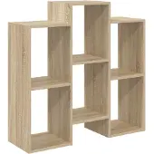 vidaXL Dressoir Sonoma Eik 90 x 30 x 90 cm
