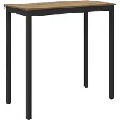 vidaXL Staande Bartafel Bewerkt hout Rechthoekig