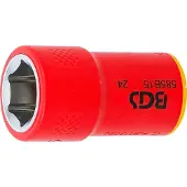 Bgs VDE dopsleutel, zeskant - 3/8 - 15 mm