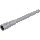 Bgs Dopsleutel zeskant extra lang voor boormachines 8 mm