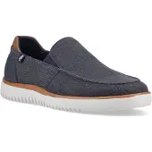 Hush puppies Damon Slip-on Textiel Heren Navy Loafers