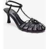 Prologue Gerald Gevlochten Riem Stiletto Pump