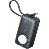 Anker MagGo Powerbank (10.000 mAh, 35W, geschikt voor Apple Watch), zwart