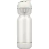 Mepal Shakebeker Sport - 800 ml - Shake en drink - Inclusief mixer & maatverdeling - Eenvoudig schoon te maken - Drinkflessen - Ceramic white