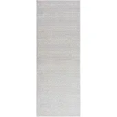 vidaXL Binnen kleed LUGO Crème en Grijs 80 x 200 cm Polyester