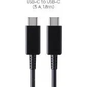 Samsung USB-C kabel (5A), lengte: 1,8m, Wit