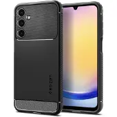 Spigen Rugged Armor Galaxy A25 Hoesje Zwart