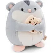 Mymochi Peluche Hamster Shai avec biscuit 16 cm