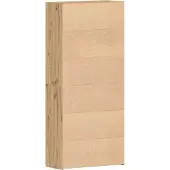 vidaXL Schoenenkast 80 x 35.5 x 180 cm Bewerkt hout Bruin