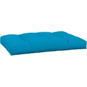 vidaXL Palletkussen 120x80x12 cm stof blauw
