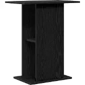 vidaXL Aquariumstandaard 60,5x36x72,5 cm spaanplaat zwart eikenkleurig