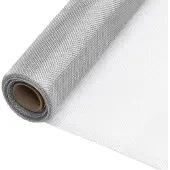 vidaXL Vliegenhor Aluminium 80x500 cm, zilverkleurig