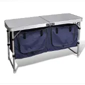 vidaXL Campingkastje met aluminium frame