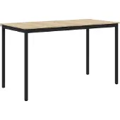 vidaXL Staande Bartafel Bewerkt hout Rechthoekig