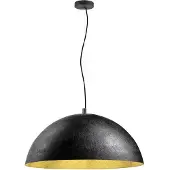 SLV Hanglamp Forchini 70 zwart met goud Ø 70cm