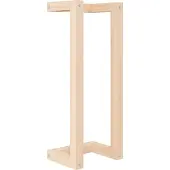 vidaXL Handdoekenrek 23x18x60 cm massief grenenhout