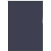 vidaXL Rolgordijn verduisterend 115x130 cm stofbreedte 110,7 cm blauw