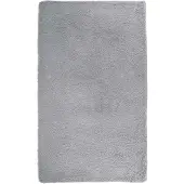 vidaXL Hoogpolig vloerkleed NAVARRA 80x150 cm polyester zilvergrijs