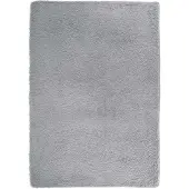 vidaXL Hoogpolig vloerkleed NAVARRA 160x230 cm polyester zilvergrijs