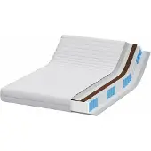 vidaXL Matras Wit 140 x 200 cm Pocketveer
