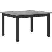 vidaXL Salontafel Grijs Sonoma 60 x 50 x 36 cm Bewerkt hout