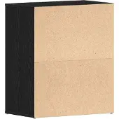 vidaXL Schoenenkast 60 x 35 x 70 cm Bewerkt hout Zwart Eiken