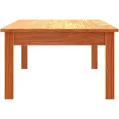 vidaXL Salontafel Max Braun, 110 x 50 x 30 cm, massief grenenhout