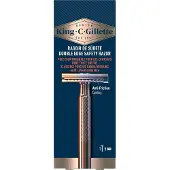 King C. Gillette Double Edge Safety Scheermes Heren - 5 Scheermesjes