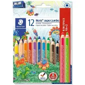 Staedtler Noris Super Jumbo kleurpotlood 12st (10+