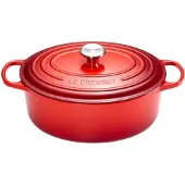 Le Creuset Gietijzeren Ovale Braadpan Kersenrood 40cm 13,9l