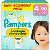 Pampers Premium Protection Luiers Maat 4 (9-14kg) 90 Stuks