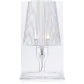 Kartell Tafellampe , Take, Doorzichtig, Woonkamer, Kunststof, Designer