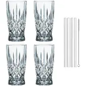 Nachtmann Noblesse latte macchiato glas + rietje 35 cl