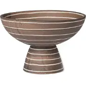 Ferm Living Brura Kom Ø21,5 Cm Coffee / - Serveerkommen Terracotta White - 1104269866