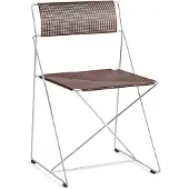 HAY Stoel X-Line Chair Hot Galvanised Base 2.0 Iron Red