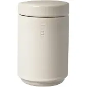 ERNST voorraadpot met deksel 15,5 cm Natuurwit