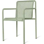 Ferm Living Tuinstoel Dapple Chair With Arms Tea Green